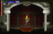 Maria's Jump Kick from The Dracula X Chronicles version of Symphony of the Night.