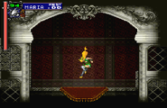 Maria's Jump Kick from The Dracula X Chronicles version of Symphony of the Night.
