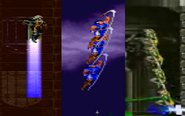 High Jump performed by all characters in Symphony of the Night.