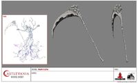 Death's scythe model sheet.