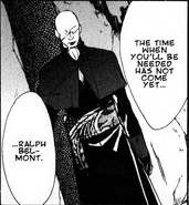 Zead Priest who's motives are shrouded in mystery. Very minor cameo role.