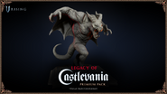 Evolved Being (Dracula) statue.