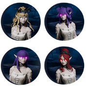 Hairstyles in-game.