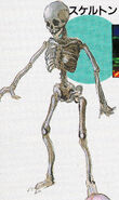 Skeleton from the All About Akumajō Dracula guide for Super Castlevania IV.