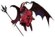 Renon in demon form in Castlevania 64