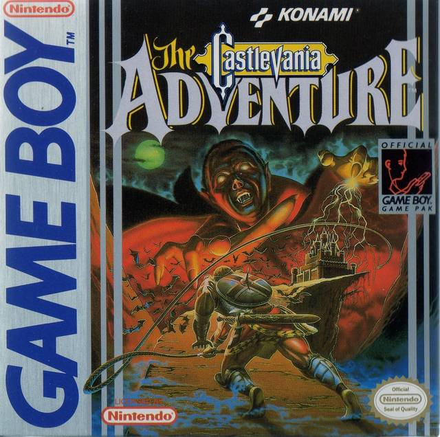 1989 Nintendo Game Boy Konami Castlevania The Adventure Game