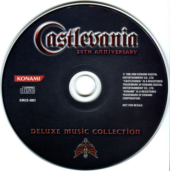 ILLUMINA廃盤CD『20th Anniversary』 Castlevania 20th Anniversary Deluxe Music Collection | Castlevania