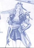 Maria Renard No mention of her is in the game, but there is artwork of her.