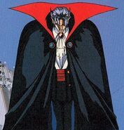 Dracula from the Rondo of Blood official guide