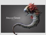 Official art for Abyssal Tadpole from Mirror of Fate.