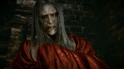 Dracula leaves the cathedral.