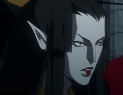 Chō † A female Japanese vampire that was the ruler of her own hidden court in northern Japan before leaving to join Dracula's Army in his war against humanity. She can turn her body into mist and emit poison from her palms.
