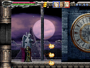 Alucard performing his Hellfire.