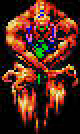 Fire demon at his death in the Saturn version of Symphony of the Night.