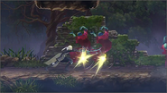 Step Attack's demonstration in Grimoire of Souls.