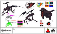 Palette sheet for the Castlevania animated series.