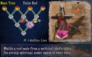 Talon Rod's evolution tree