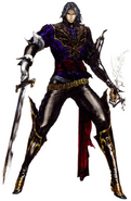 Hector full body artwork from Curse of Darkness.