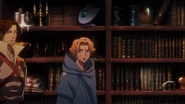 Belmont stuff 5.png (1.32 MB) The Monster Vials (on the shelf) of Symphony of the Night in "Shadow Battles" from the Castlevania animated series.