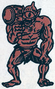 Cyclops from the Japanese Dracula's Curse instruction booklet