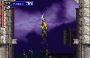 Maria's High Jump from The Dracula X Chronicles version of Symphony of the Night.