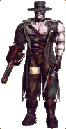 Cancelled character Coller, whose art is still used for "The Gardener" in Castlevania 64