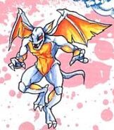 Gargoyle from the Japanese Super Castlevania IV instruction booklet