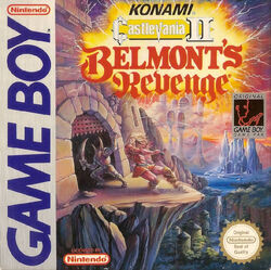 Castlevania II Belmont's Revenge - cubierta europa