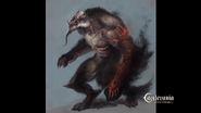 Lycanthrope Dark Lord concept art