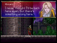 Alucard in Castlevania: Time Distortion sprite comic