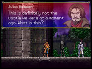 Julius in Castlevania: Time Distortion.