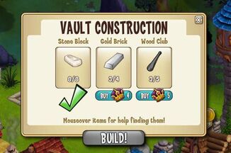 Vault materials