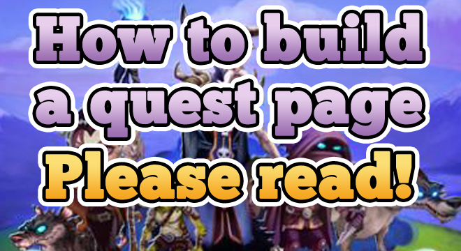 How To: Quest Page