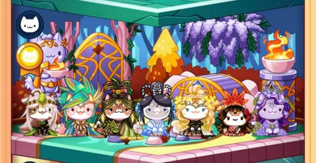 Enchanted forest cat sanctuary store