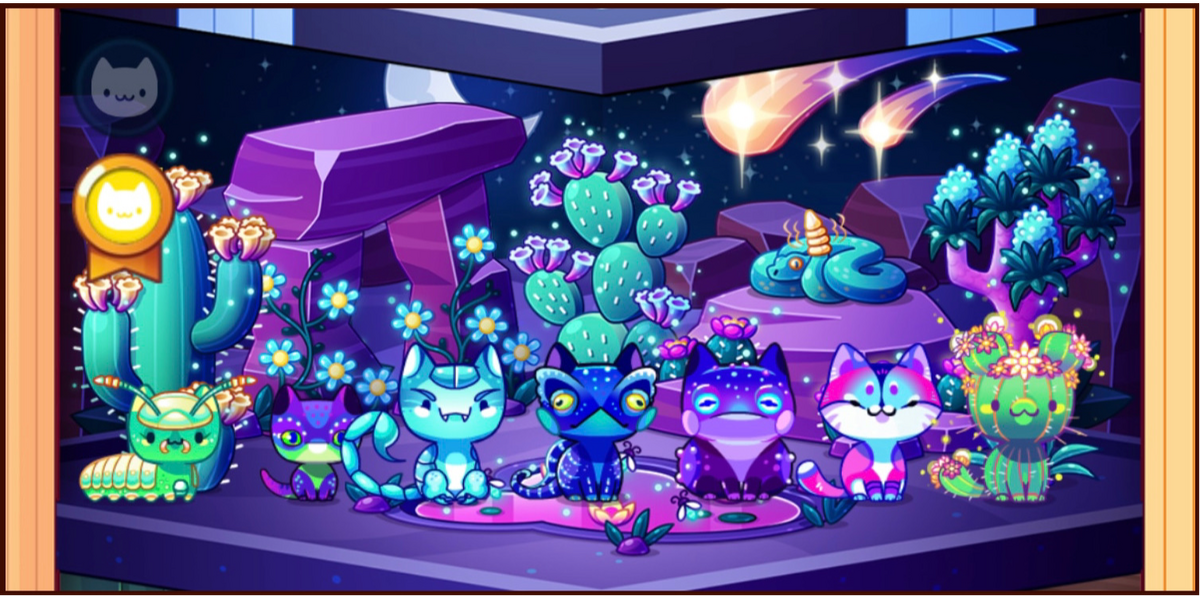 Luminescent Desert Cat Game The Cat Collector! Wiki Fandom