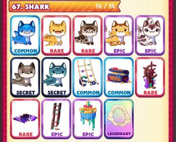 Shark (Cat), Cat Game - The Cat Collector! Wiki