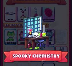 Mad Scientists - Cat Game Collector - 18 Keys, 55 Secret Tickets, 1200 Gems  - 12/14 