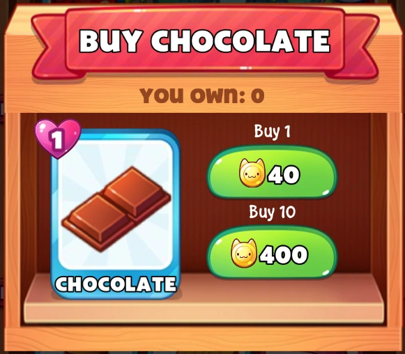 Chocolate Cat Game The Cat Collector! Wiki Fandom