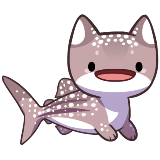 cartoon whale shark