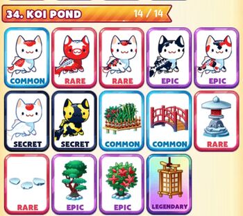 Koi Pond, Cat Game - The Cat Collector! Wiki