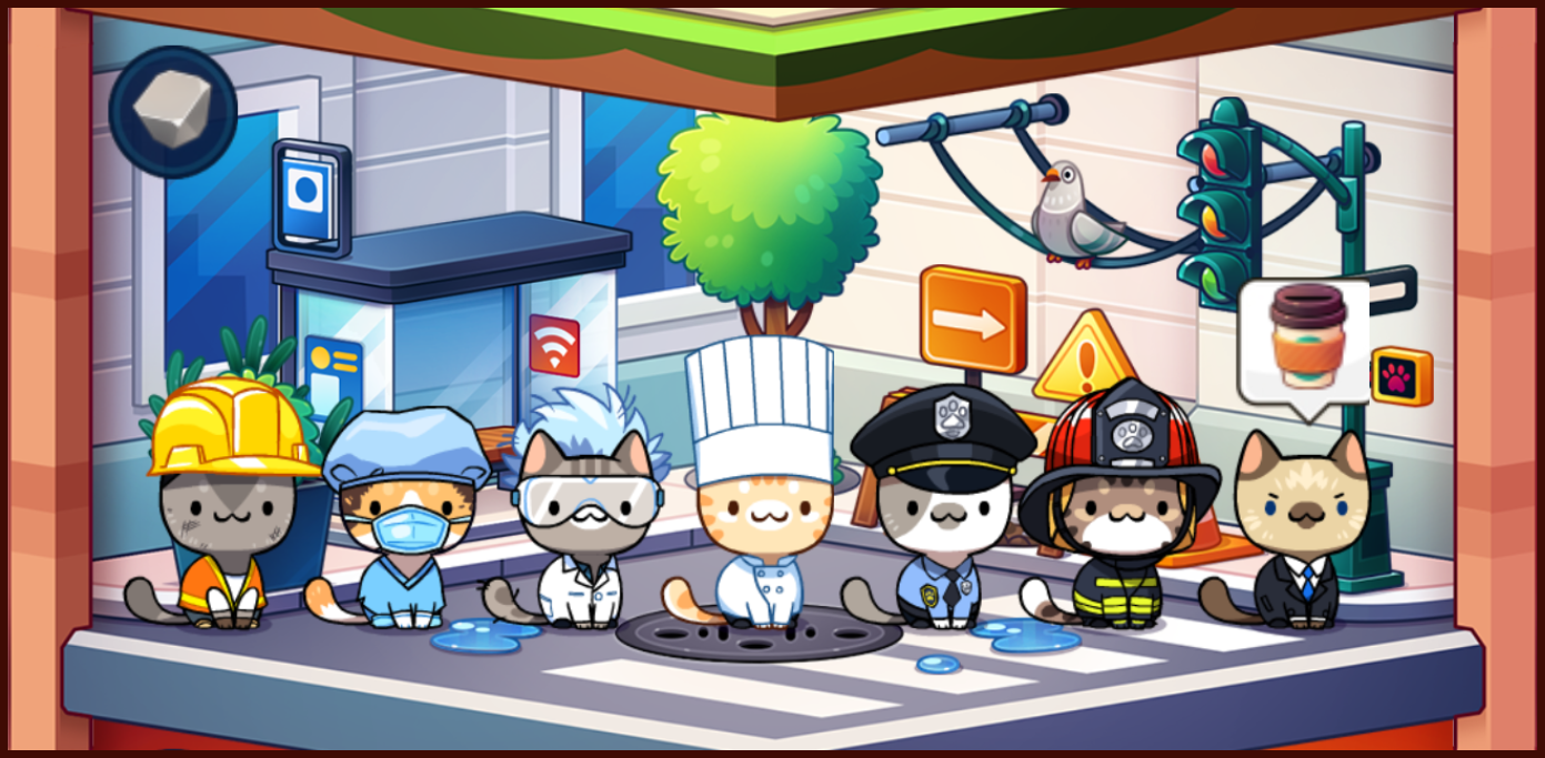 Police Officer (Cat Game Character)