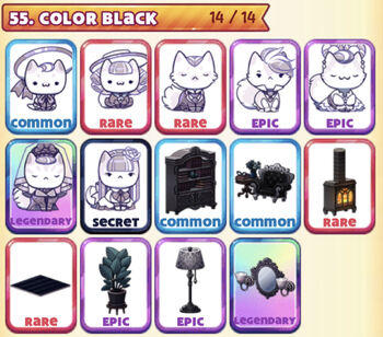 Black, Cat Game - The Cat Collector! Wiki