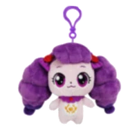 Teeheeping plush keychain