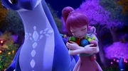 Romi successfully restoring the Jewel Forest