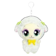 Snuggyping plush keychain
