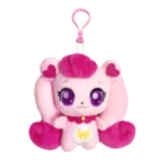 Heartsping plush keychain