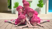 The five Romis are stacked on top of each other