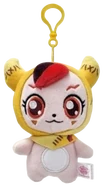 Giggleping plush keychain