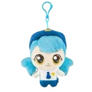 Justiceping plush keychain