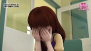 S5E07 - Maya crying over the loss of her pet goldfish